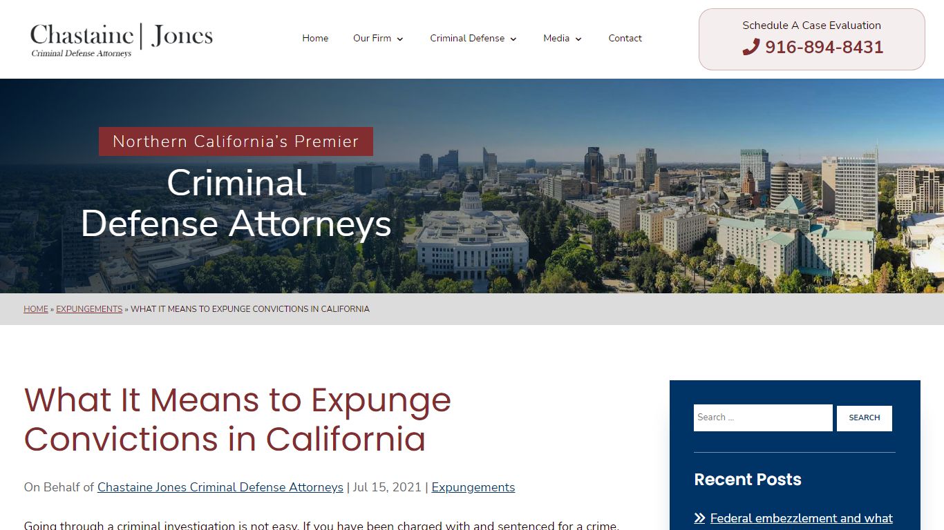 Expunge Convictions in California | Gold River Criminal ...